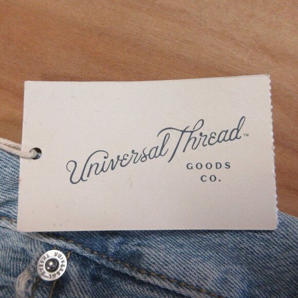 UNIVERSAL THREAD High Rise Denim Jean Midi Skirt Womens/Junior 17 Light Wash NWT - Picture 10 of 15